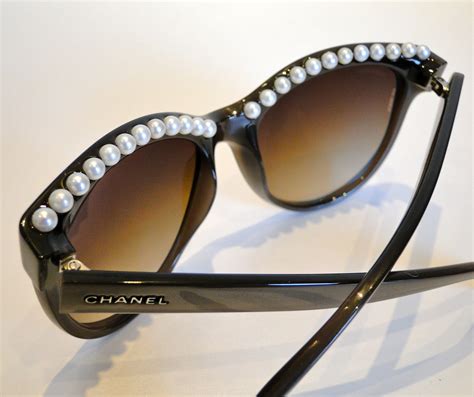 chanel sunglasses with pearl